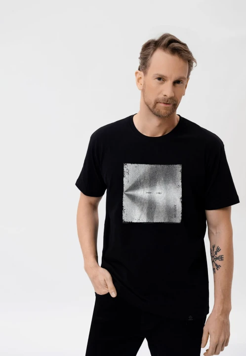 Koszulka z nadrukiem, Comfort Fit, T-VIBES, rozmiar 3XL