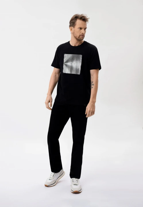 Koszulka z nadrukiem, Comfort Fit, T-VIBES, rozmiar 3XL