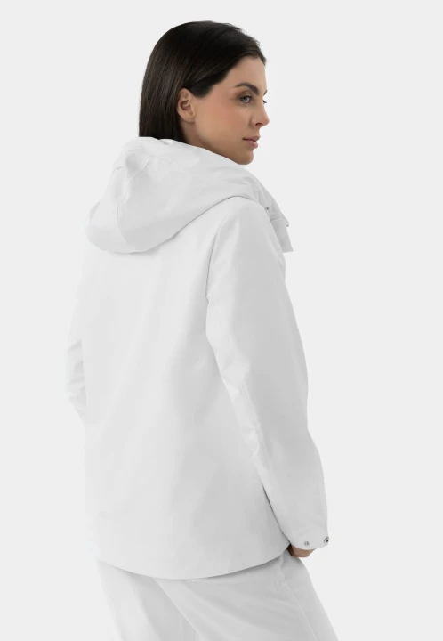 Kurtka wodoodporna z kapturem J-LAGUSTI, rozmiar 4XL