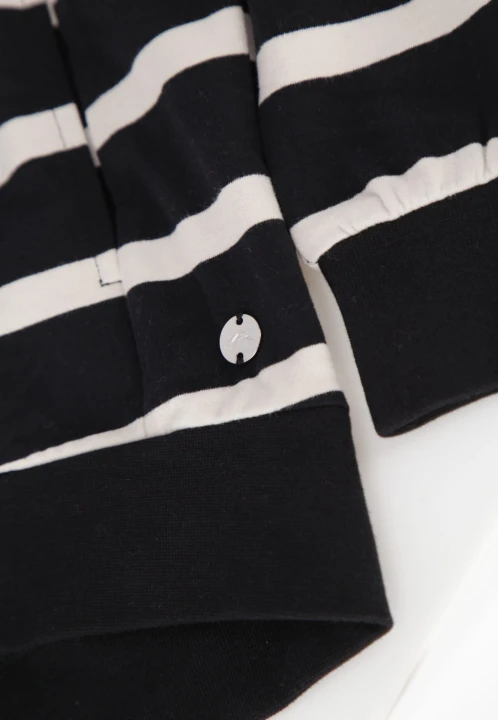 Bluza w paski z kapturem B-KIRA, rozmiar XS