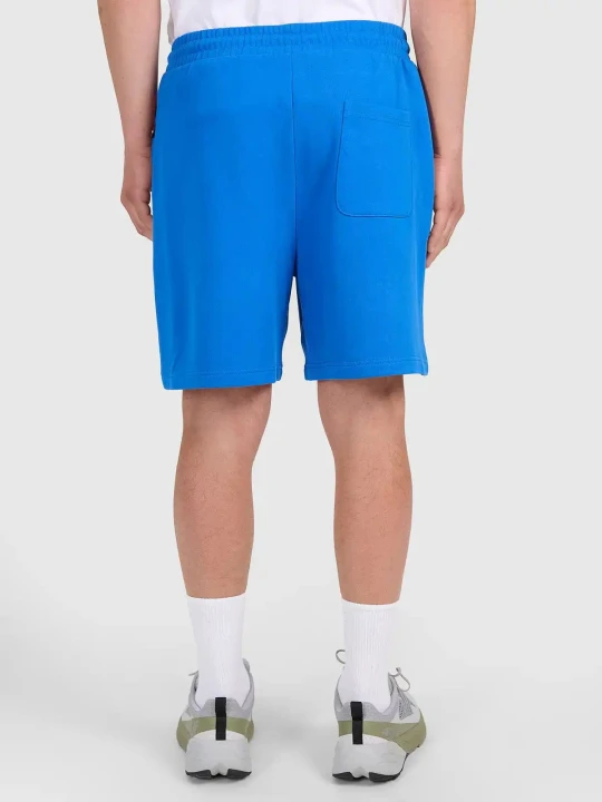 Spodenki sportowe dresowe męskie niebieskie 4F : Kolor - Niebieski, Rozmiar odzieży - 3XL