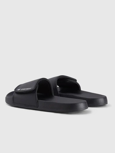 Klapki sportowe unisex czarne 4F : Kolor - Czarny, Rozmiar obuwia - 44