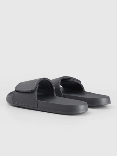 Klapki sportowe unisex szare 4F : Kolor - Szary, Rozmiar obuwia - 45