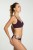 BIUSTONOSZ T-SHIRT BRA SIMPLE dark plum XL