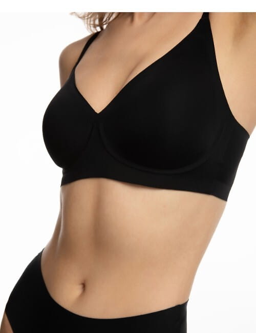 BIUSTONOSZ T-SHIRT BRA SIMPLE beżowy XL