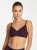 BIUSTONOSZ T-SHIRT BRA SIMPLE dark plum S