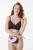 BIUSTONOSZ T-SHIRT BRA SIMPLE dark plum S
