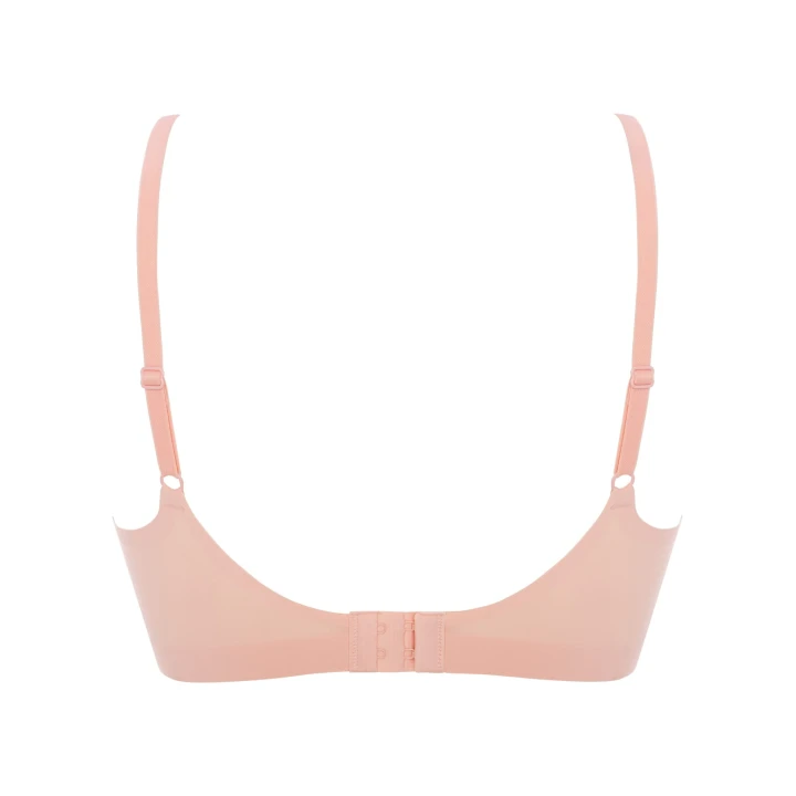 BIUSTONOSZ T-SHIRT BRA SIMPLE dark plum S