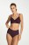 BIUSTONOSZ T-SHIRT BRA SIMPLE dark plum M