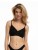 BIUSTONOSZ T-SHIRT BRA SIMPLE dark plum L