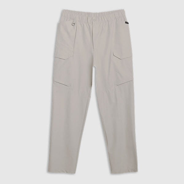 Spodnie sportowe casual tkaninowe męskie szare 4F : Kolor - Szary, Rozmiar odzieży - XL
