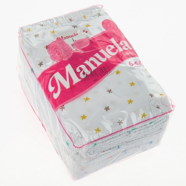 FIGI MANUELA R.L-XL biały/kwiatki XL