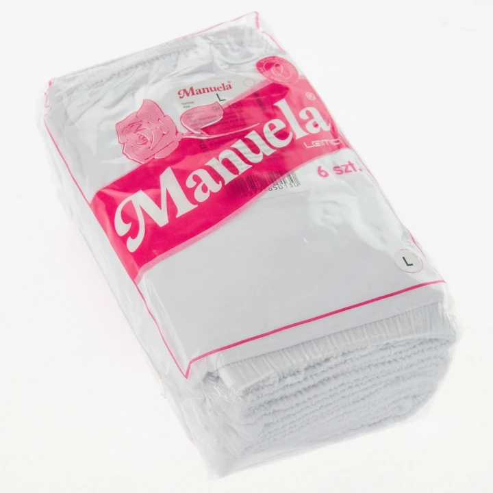 FIGI MANUELA R.3XL biały/kwiatki XXXL