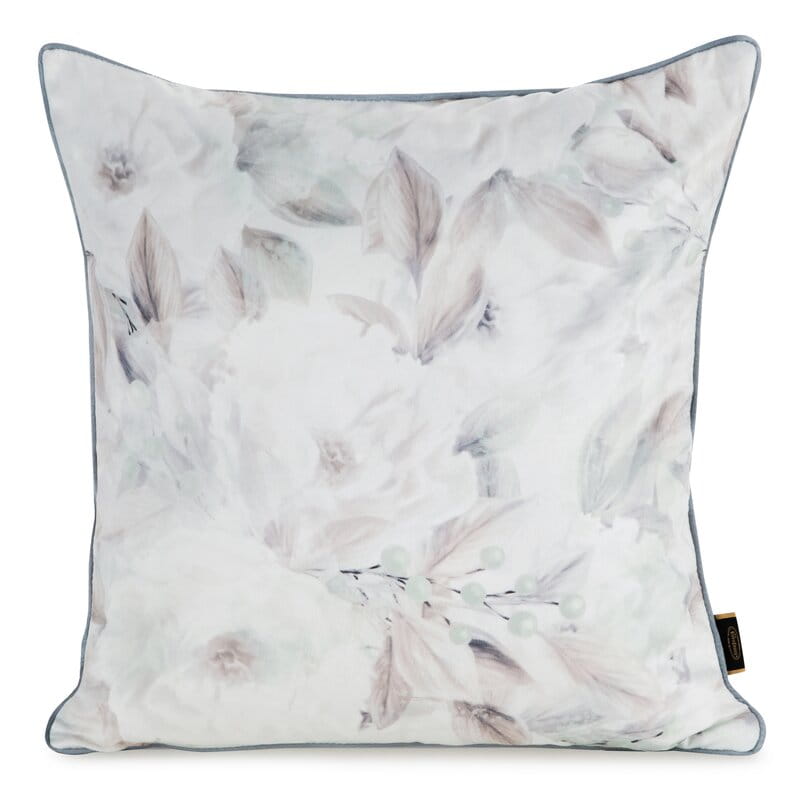 POSZEWKA VELVET 155 45 X 45 CM BIAŁY