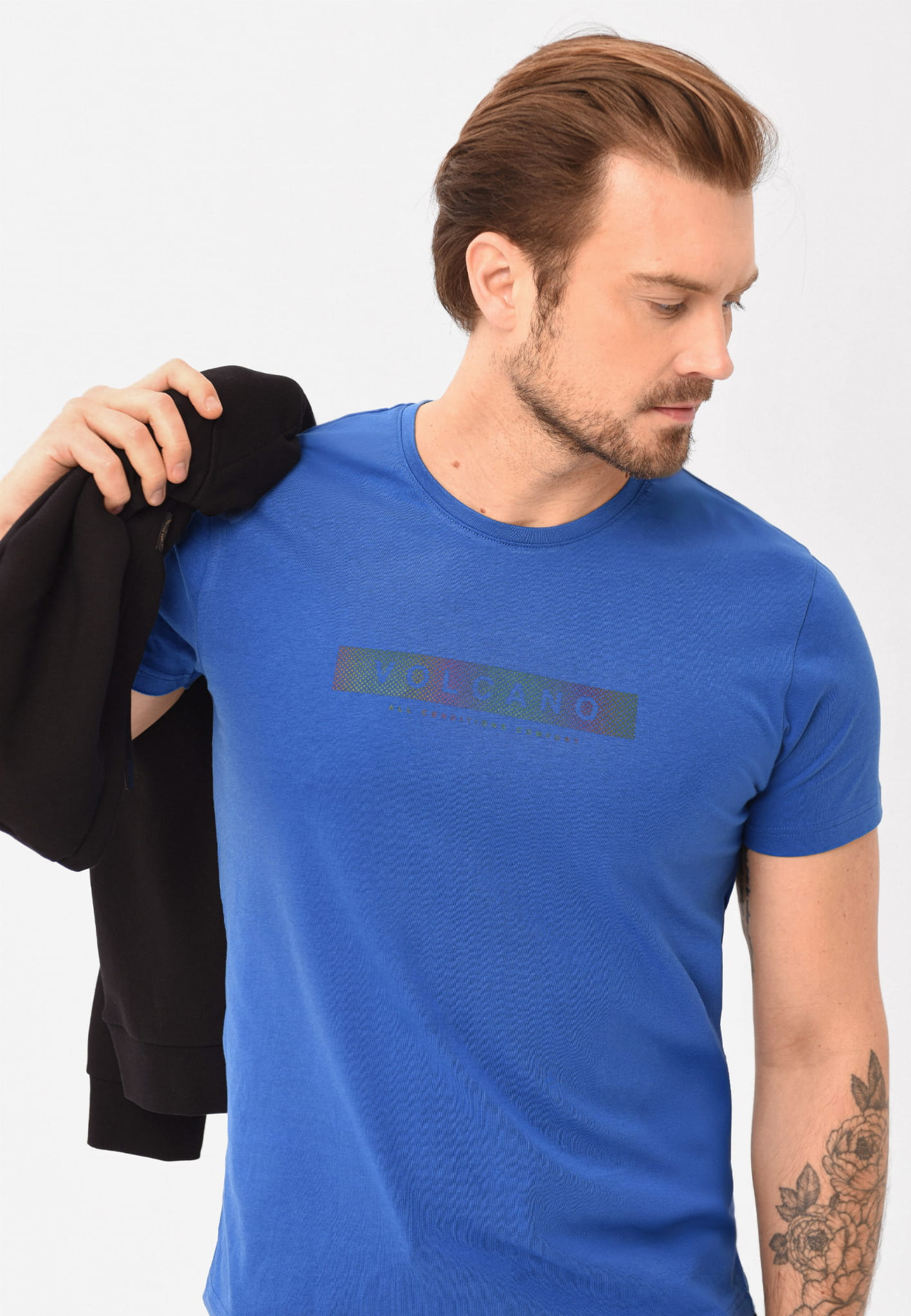 Bawełniany t-shirt T-HOLOGRAM, rozmiar M