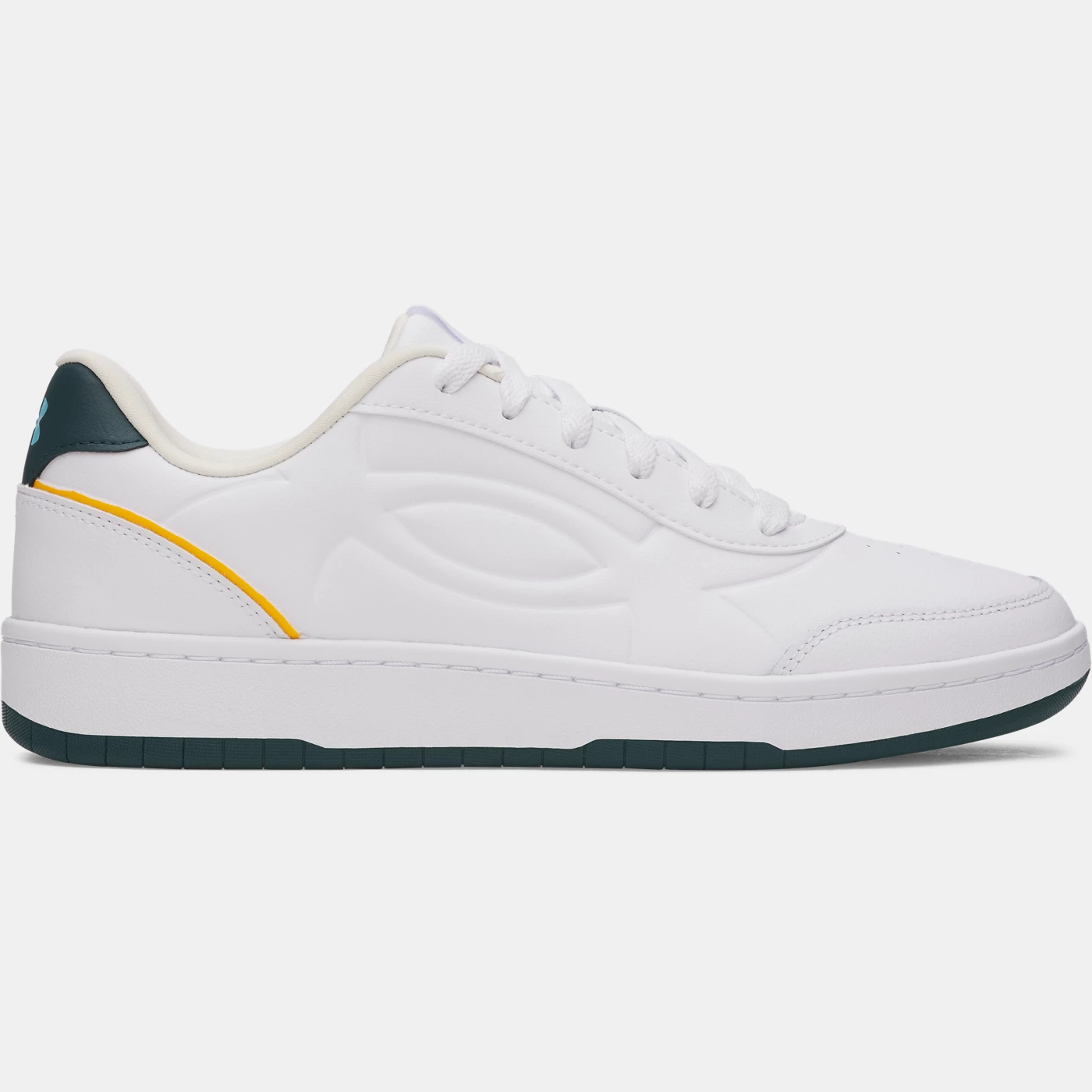 Buty sportowe casualowe skórzane męskie białe Under Armour UA Tempo : Kolor - Biały, Rozmiar - 44