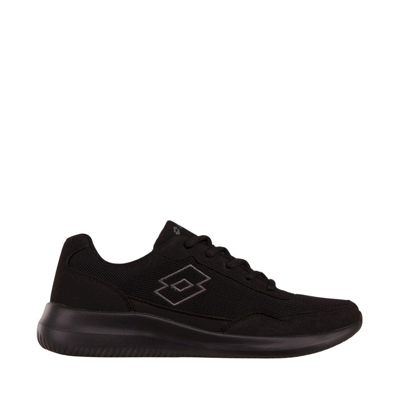 Buty sportowe sneakersy unisex czarne Lotto Connect Oc : Kolor - Czarny, Rozmiar - 43