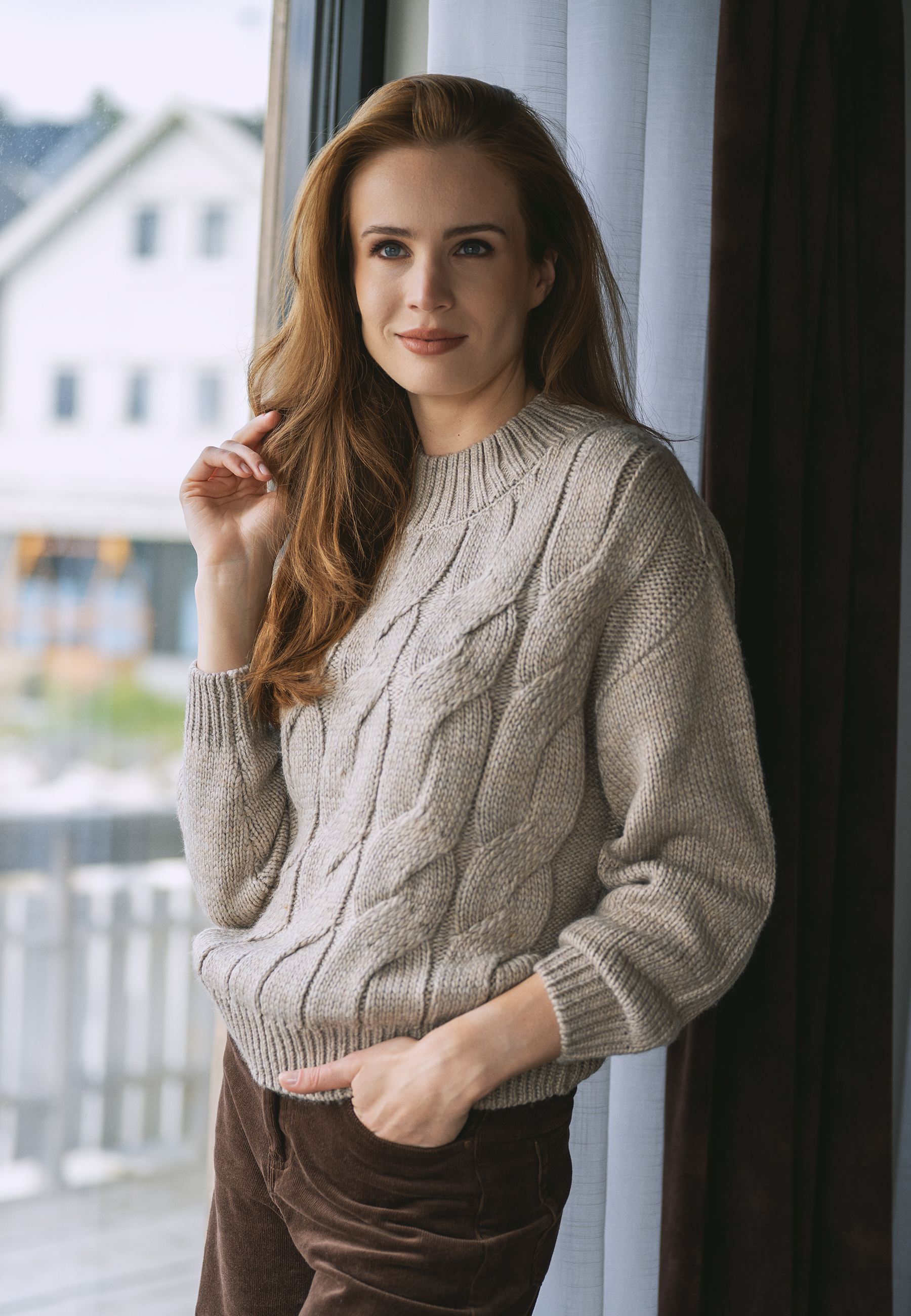 Sweter S-TAMINA, rozmiar S, L03121_W27_102M